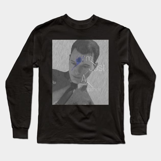 Detroit: Become Human Connor Long Sleeve T-Shirt by Rose imporium